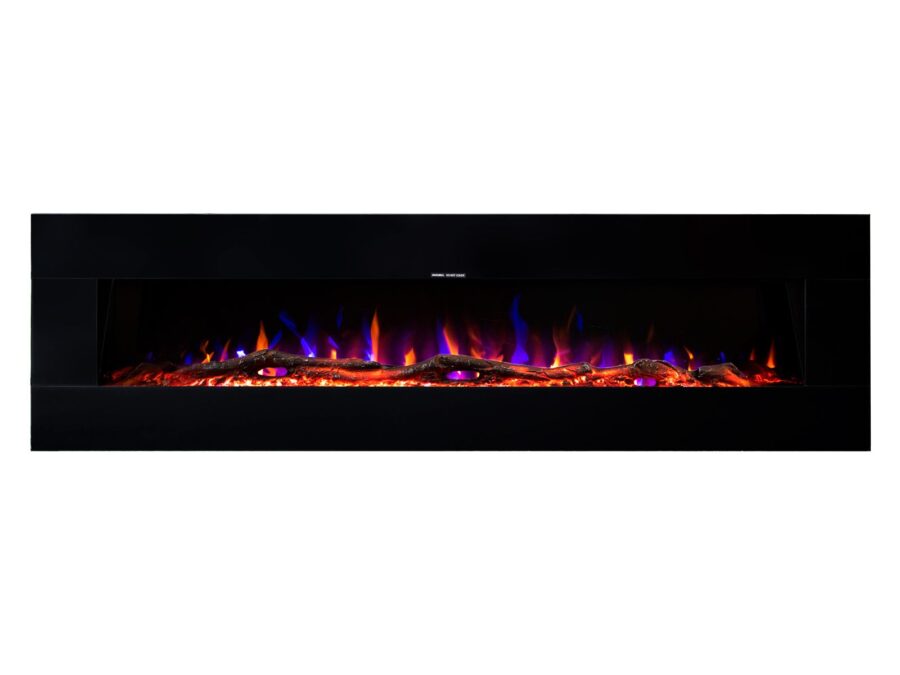 Ezee Glow - Zara 60 White Wall Mounted Electric Fire