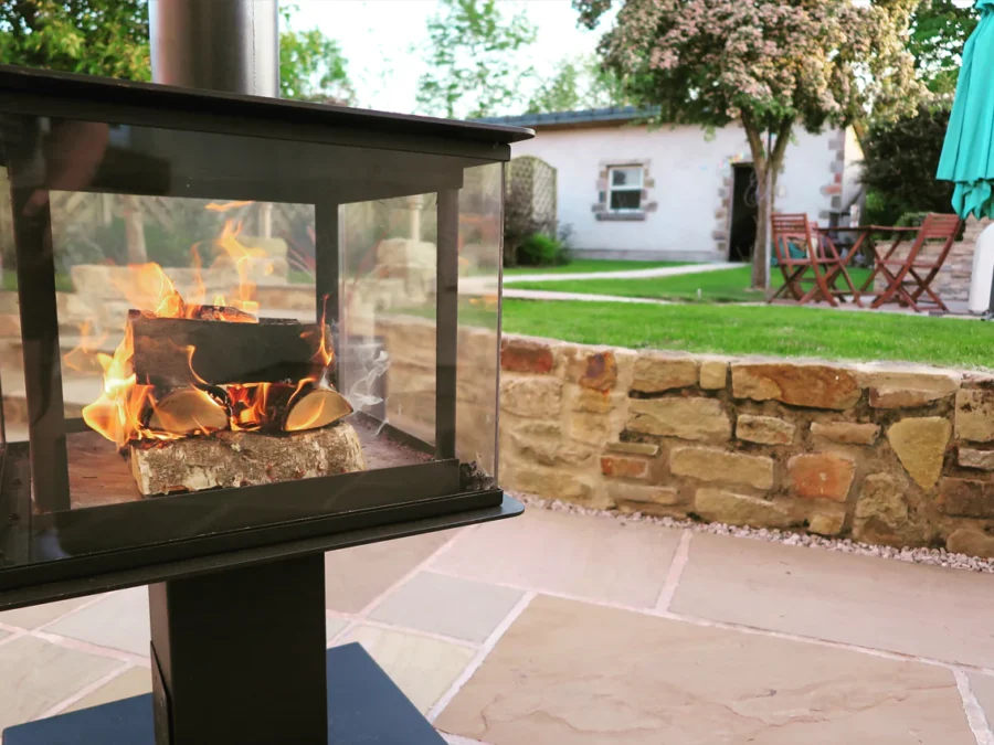 Legend Fires The Garden Cube - Outdoor Wood burning Stove