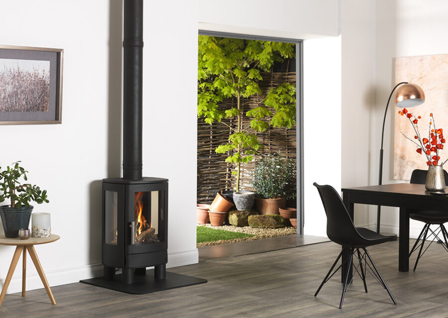 ACR - NEO 3 SIDED FLOOR STANDING LPG GAS STOVE