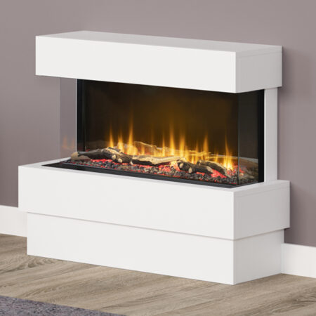 Avant 3 Sided Floor Standing Electric Fireplace