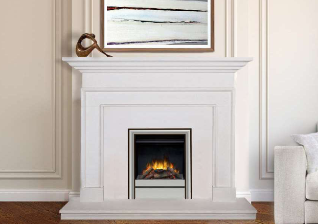 Treviso Natural Stone Fireplace