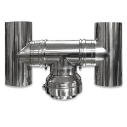 Twin Wall Stove Pipe H Cowl