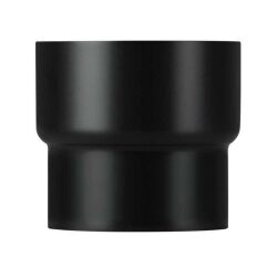 Enhance your chimney setup with the Single Wall Vitreous Enamel Chimney Flue Adapter 5" to 6", offering a durable and efficient transition.