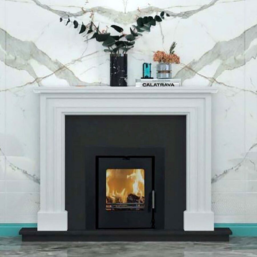 Bellano 54 Marble Fireplace