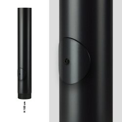 Flue Pipe 1000mm with Inspection Door