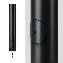 Flue Pipe 500mm with Inspection Door