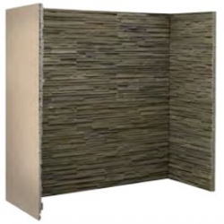 Olive Waterfall Slate 3-Piece No Front Returns